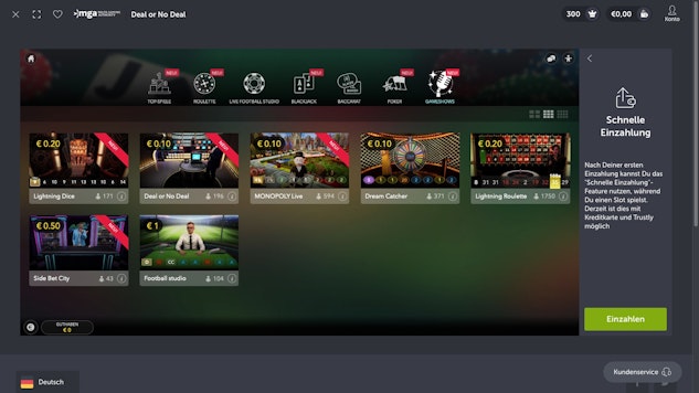 Come On Live Casino