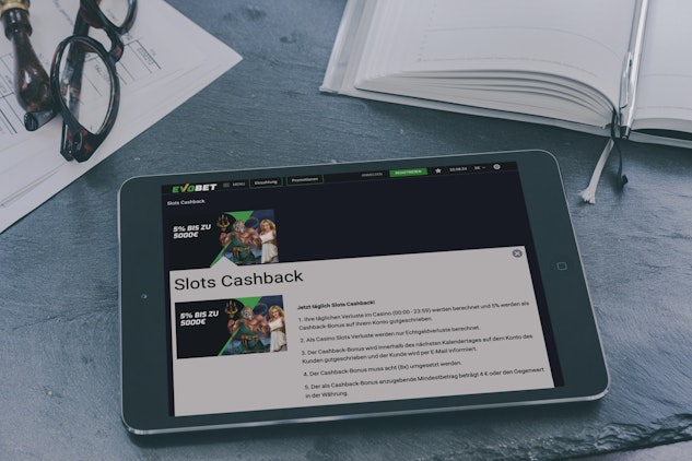 Evobet Casino Cashback