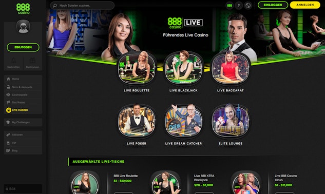 888Casino Live Casino