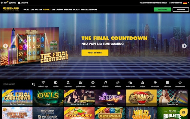 Bethard Casino Start